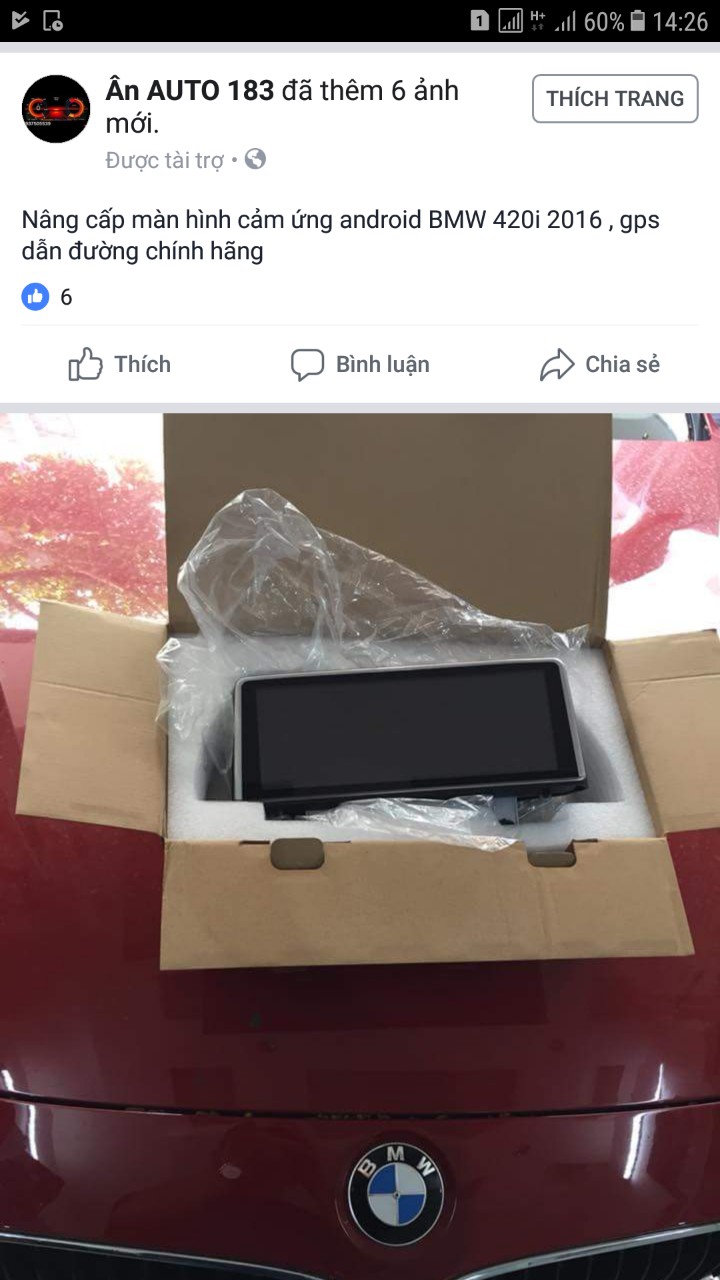 Màn hình android theo xe BMW 420i 3 Image