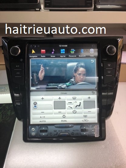 màn hình tesla theo xe Nissan X-Trail 5 Image