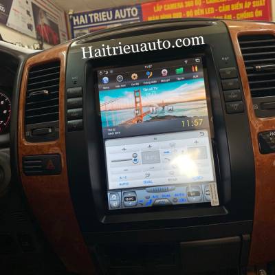 Lắp android cho xe Lexus LX 570 2013