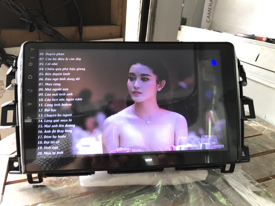 màn hình android theo xe navara 2017 4 Image