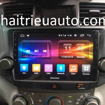 bộ hít cửa theo xe toyota Highlander