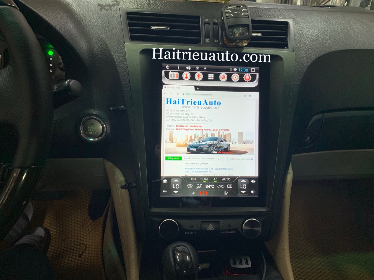 Màn hình tesla theo xe Lexus GS 300 2 Image