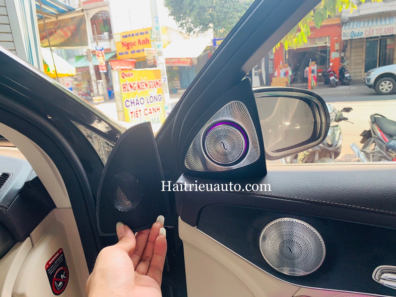 Loa treble xoay 3D Burmester cho xe Mercedes GLC 300 2 Image