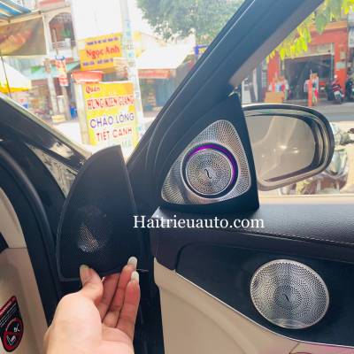 Nâng cấp led 64 mầu cho xe Mercedes C 300