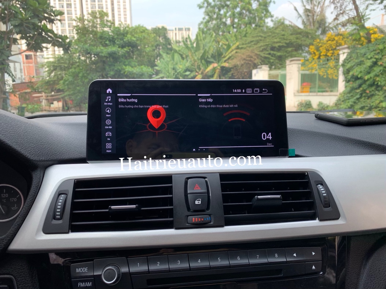 Màn hình android cho xe BMW 320i 2015 6 Image