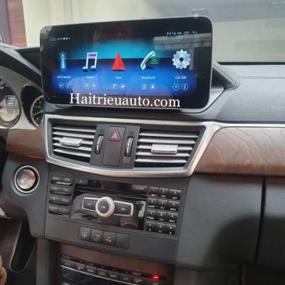 Màn hình android theo xe Mercedes E 300 2013