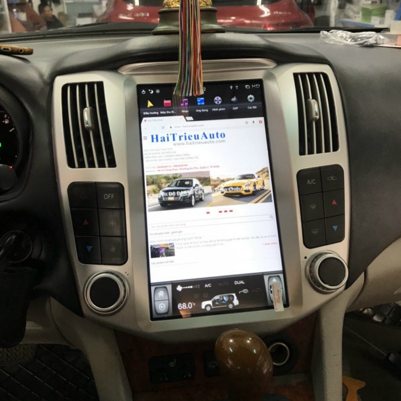 Màn hình tesla android cho xe Lexus RX 300 7 Image