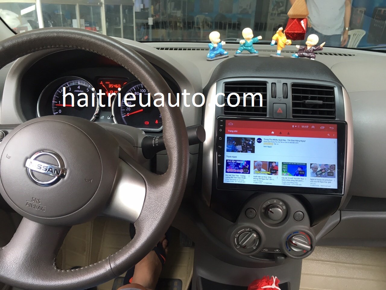 Màn hình android theo xe Sunny 2 Image