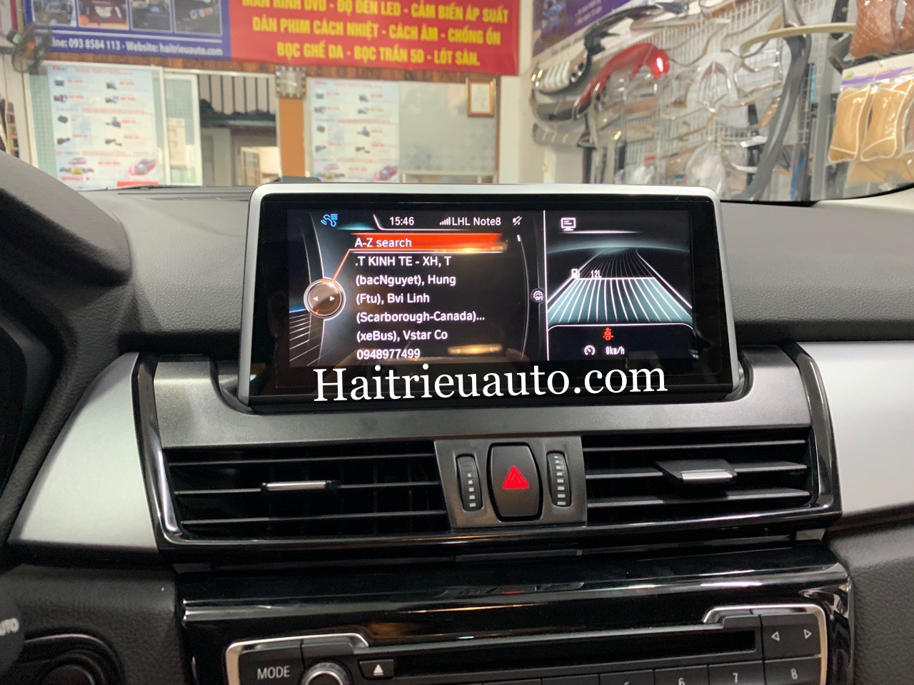 Màn hình android theo xe BMW 218i 5 Image