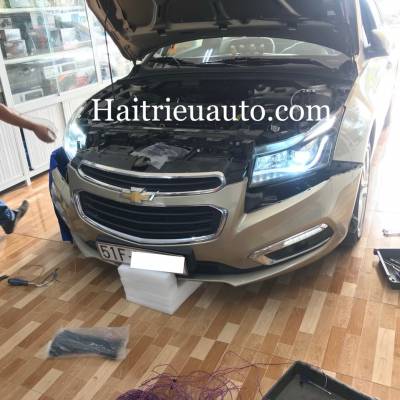 Độ đèn led pha cho xe sorento