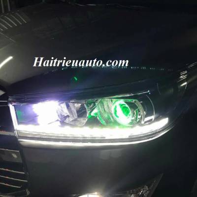 Độ bi xenon đèn pha cho Innova 2017