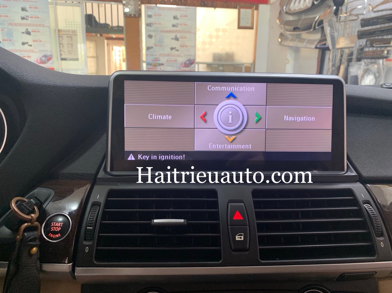 Màn hình android theo xe BMW X5 6 Image