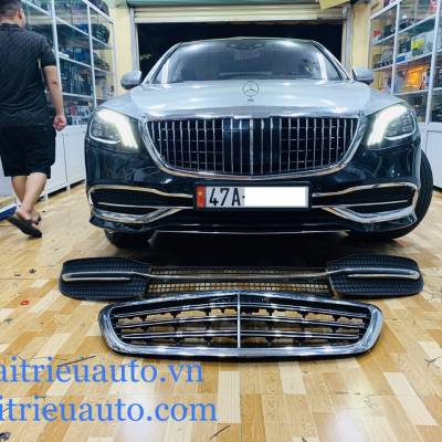 ốp cản trước theo xe mercedes S450 mẫu maybach
