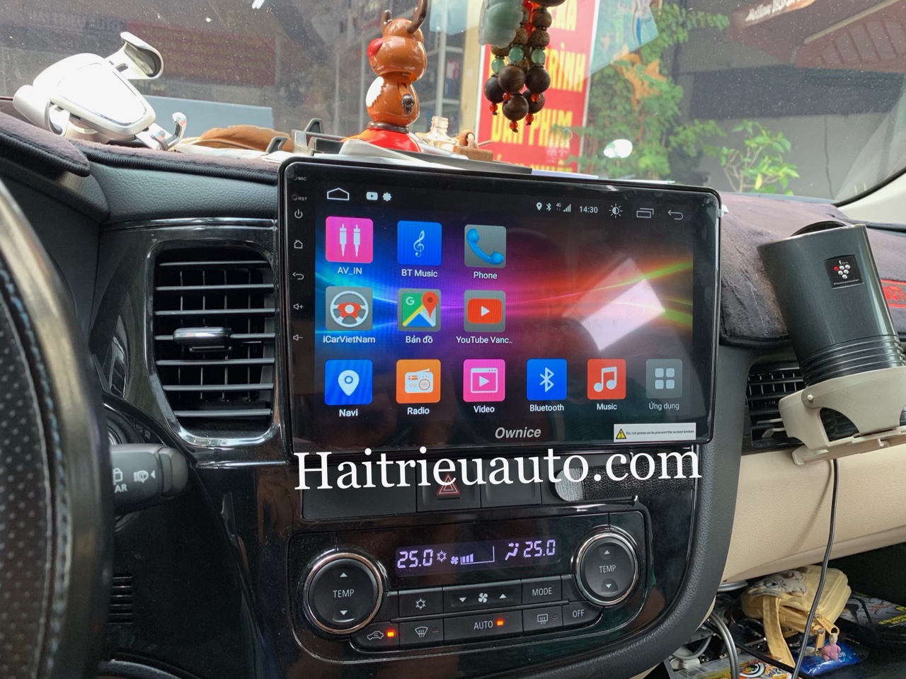 màn hình android Ownice theo xe outlander 4 Image