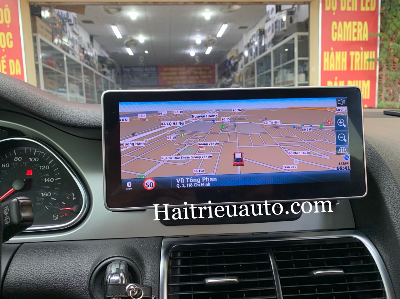 Màn hình android theo xe Audi Q7 2009 6 Image