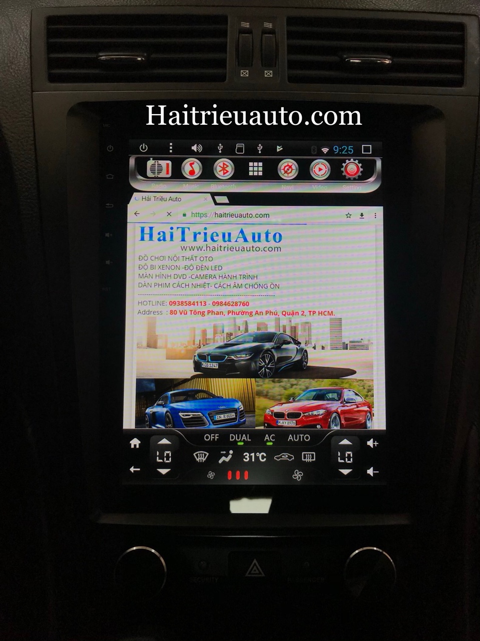 Màn hình tesla android theo xe Lexus GS450h 2 Image