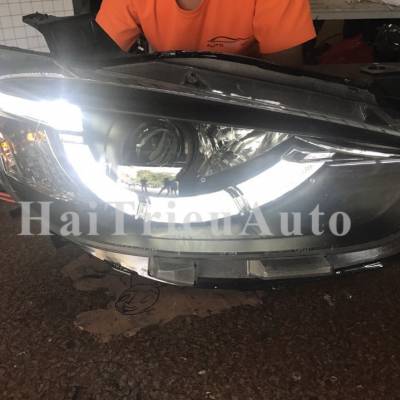 Đèn pha đọ cho xe kia forte