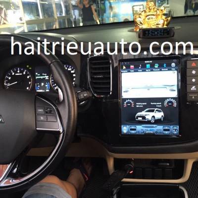 màn hình tesla theo xe elantra 2013