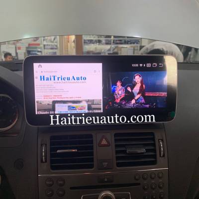 Màn hình android theo xe Mercedes CLS