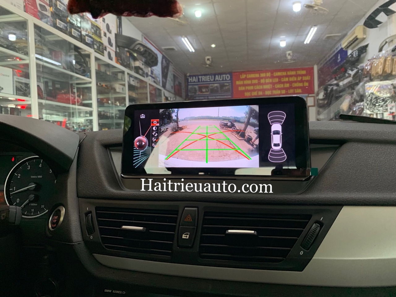 Màn hình android theo xe BMW X1 8 Image