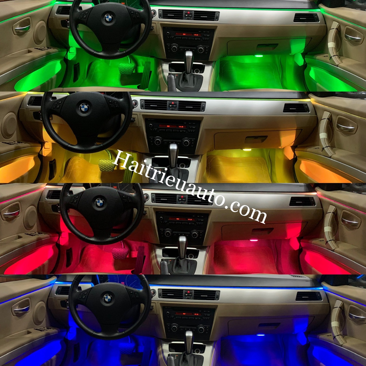 Đèn led nội thất cho xe BMW 320i 2 Image