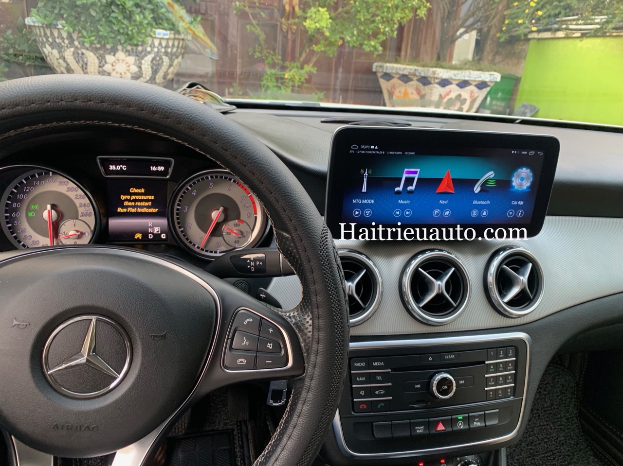 Màn hình android theo xe Mercedes GLA 6 Image