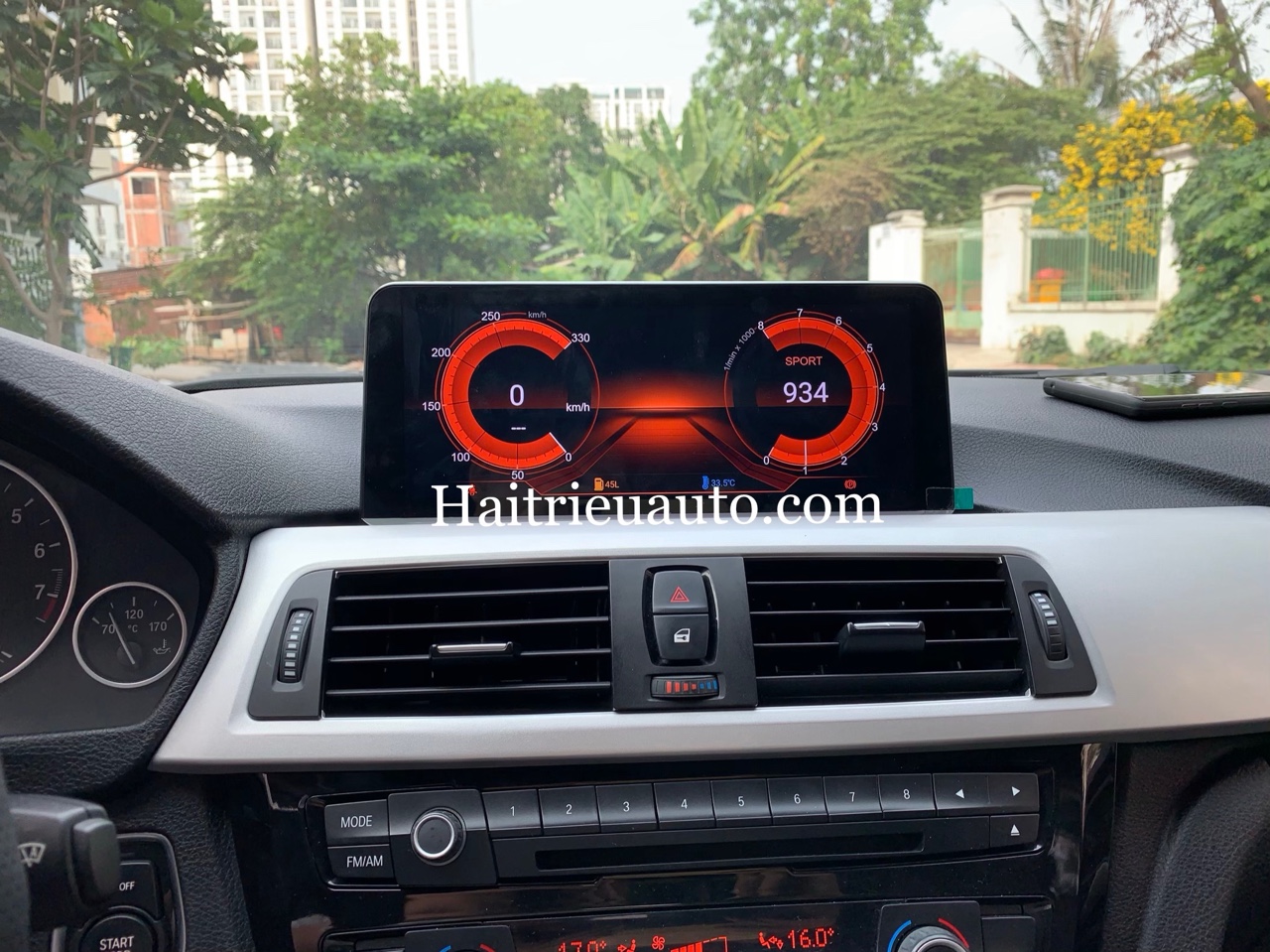 Màn hình android cho xe BMW 320i 2015 7 Image