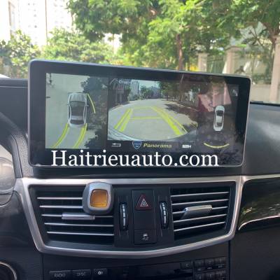 Màn hình android cho xe Mercedes E200