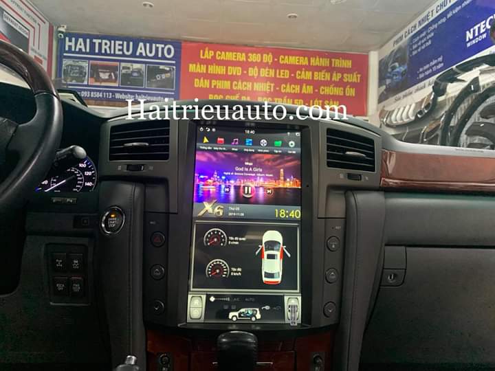 Màn hình tesla android xe Lexus LX 570 2 Image
