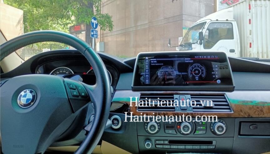 Màn hình android theo xe BMW E60 2 Image