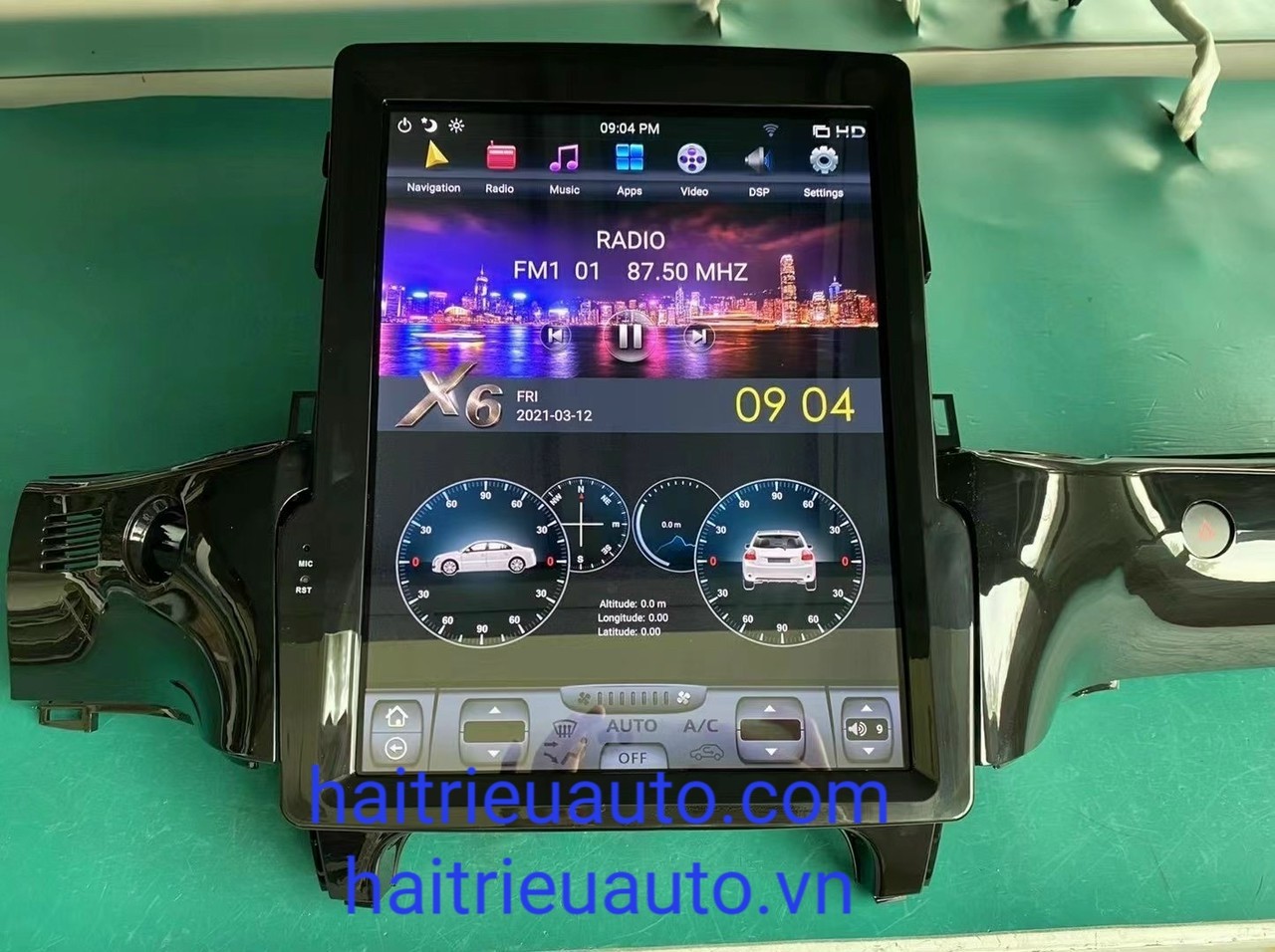 màn hình android tesla xe ford Ranger 2020 4 Image