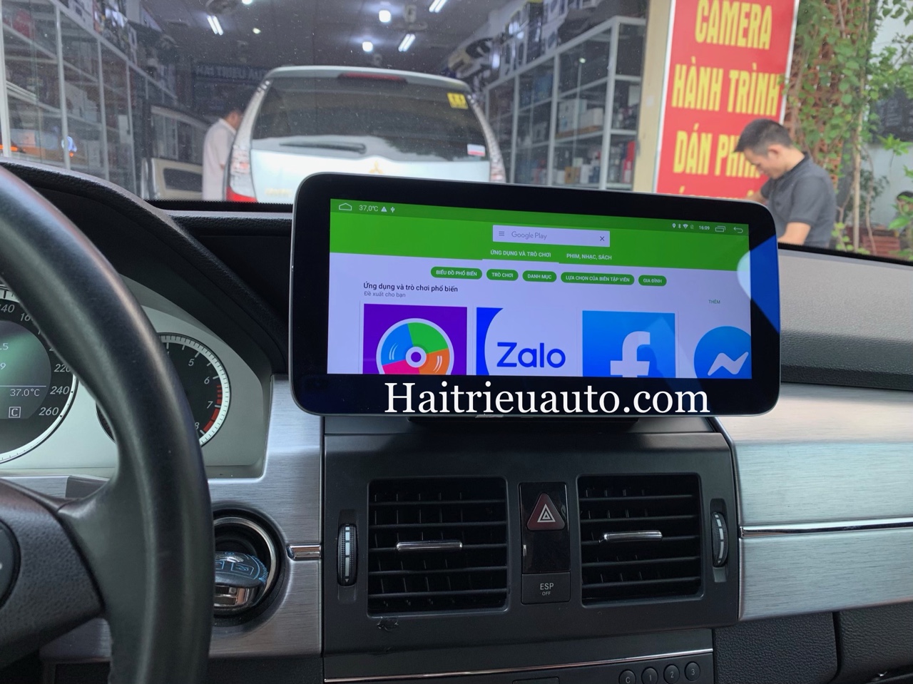 Màn hình android theo xe Mercedes GLK 2010 5 Image