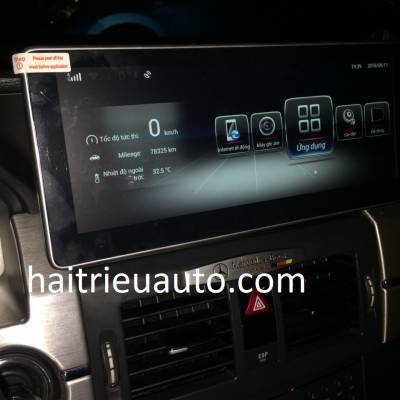 Màn hình android cho xe Mercedes E class