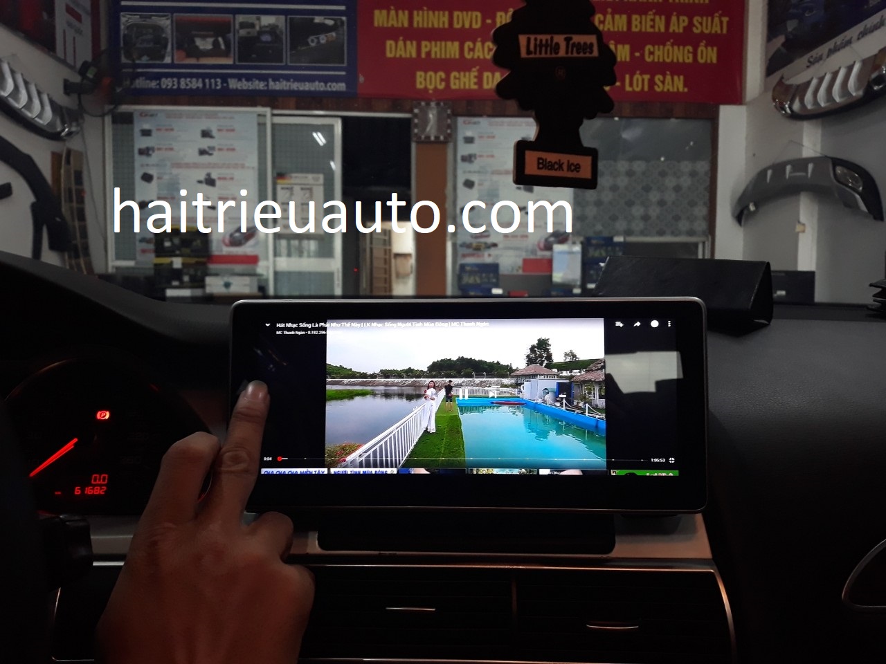 Màn hình android cho xe Audi A6 5 Image