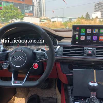 Nâng cấp vô lăng S-line cho Audi Q7