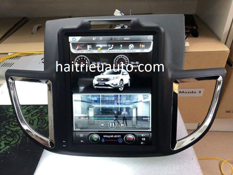 màn hình tesla theo xe honda CRV 2015 4 Image