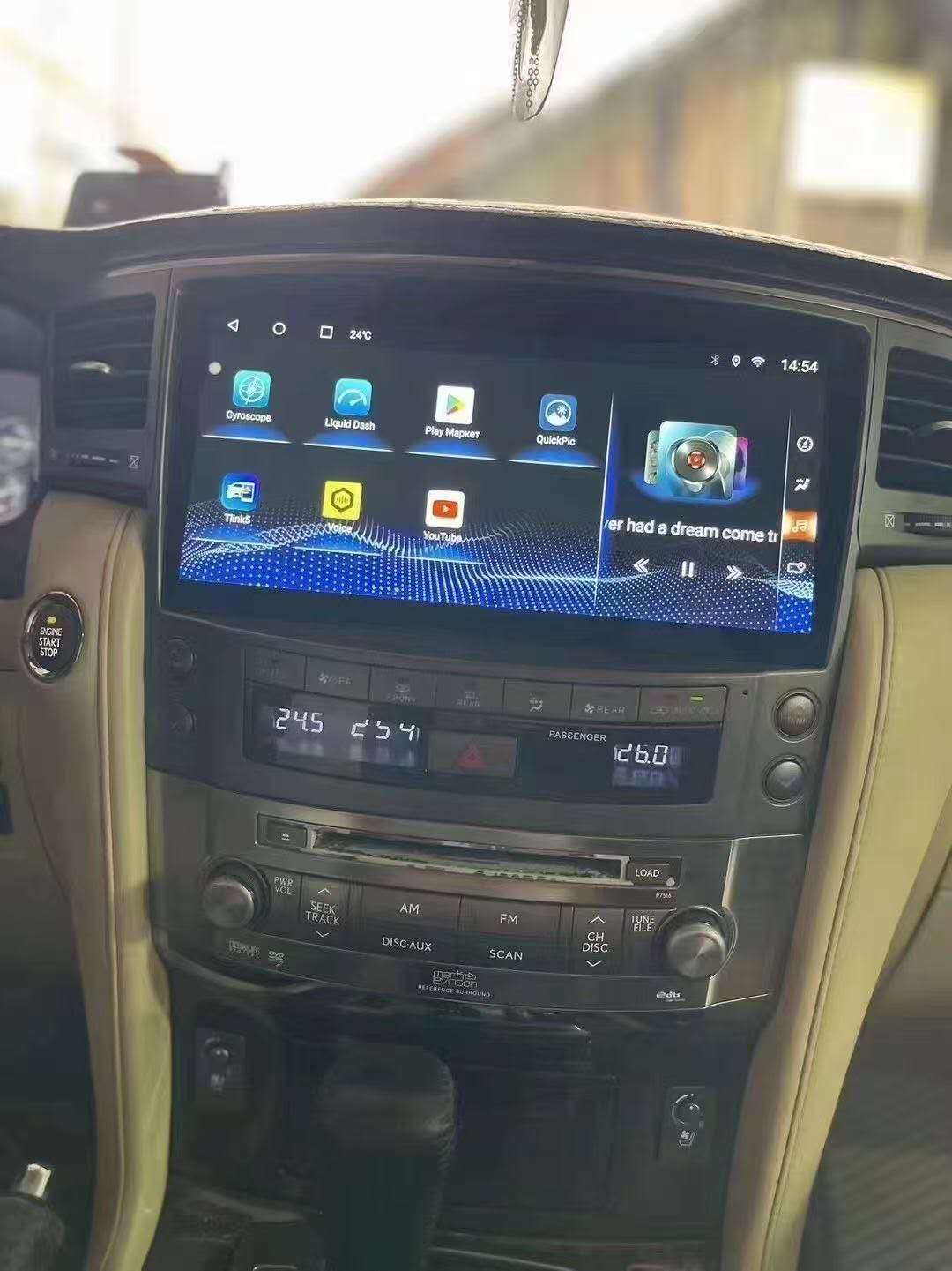 Màn hình android xe Lexus LX570 2008-2015 4 Image