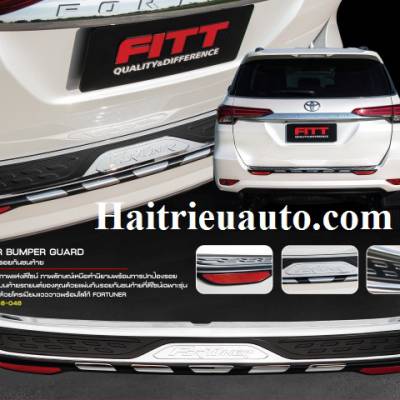 Ốp trang trí bên hông nắp ca pô Fortuner 2017 hàng thái