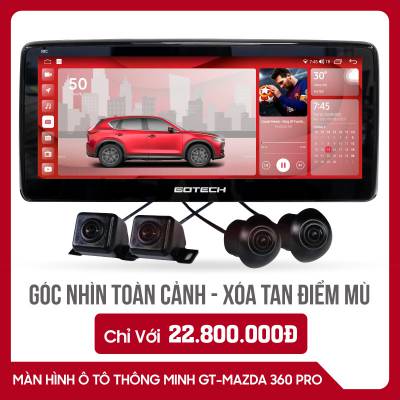 màn hình android Gotech mazda Limited