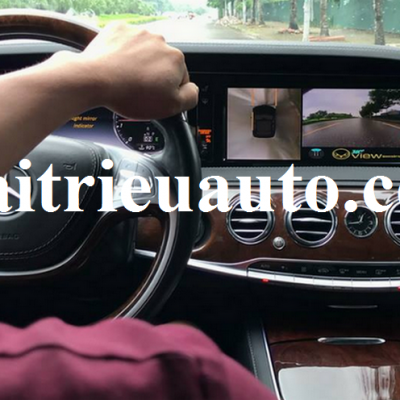 Lắp camera lùi cho xe Mercedes GLK 250
