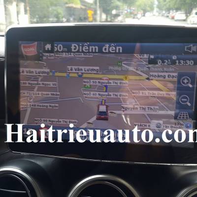 Lắp vietmap cho xe Mercedes S550
