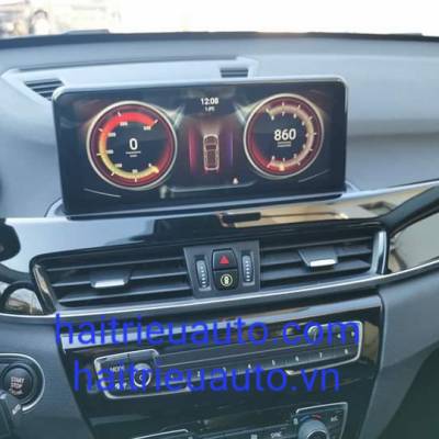 màn hình android theo xe BMW X3 2018