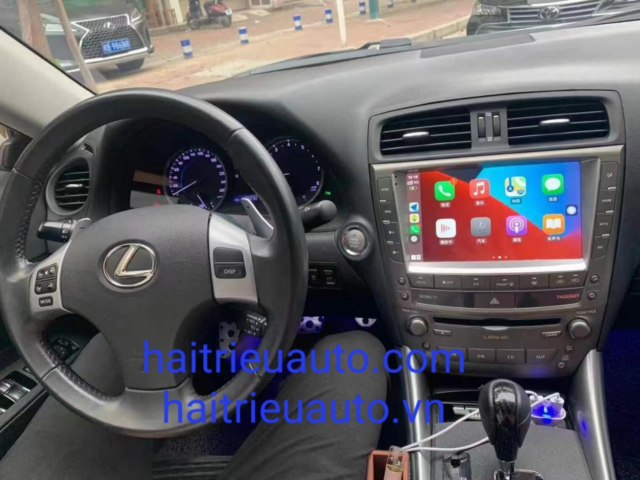 màn hình android theo xe lexus IS 250 2 Image