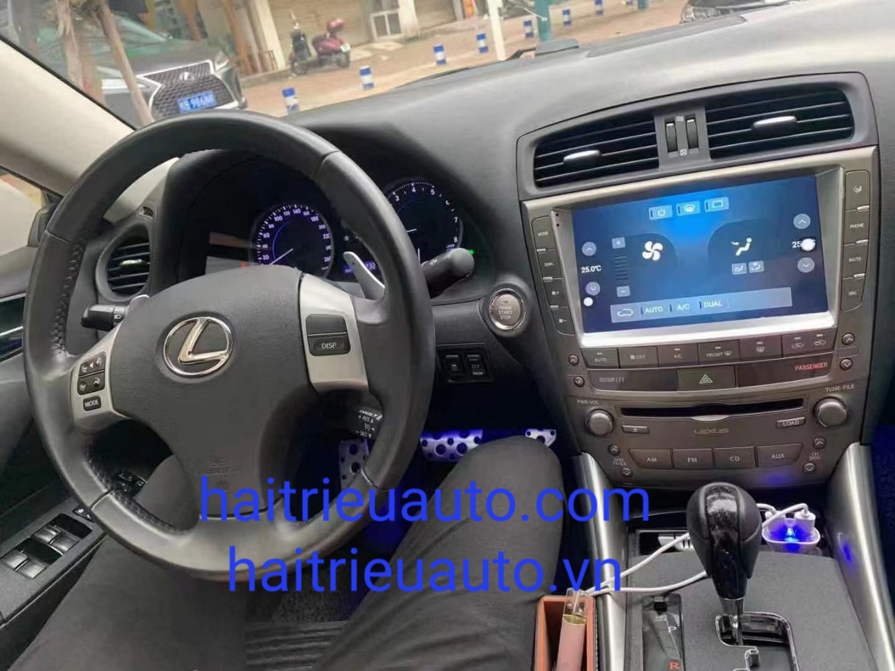 màn hình android theo xe lexus IS 250 3 Image