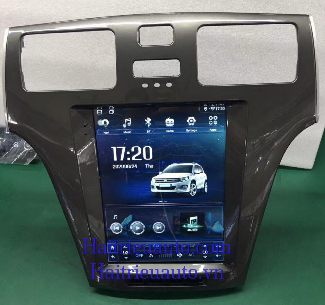 màn hình android tesla xe lexus ls300 3 Image