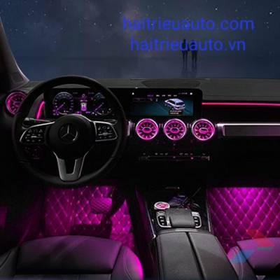 nẹp bước chân có đèn cho xe mercedes C