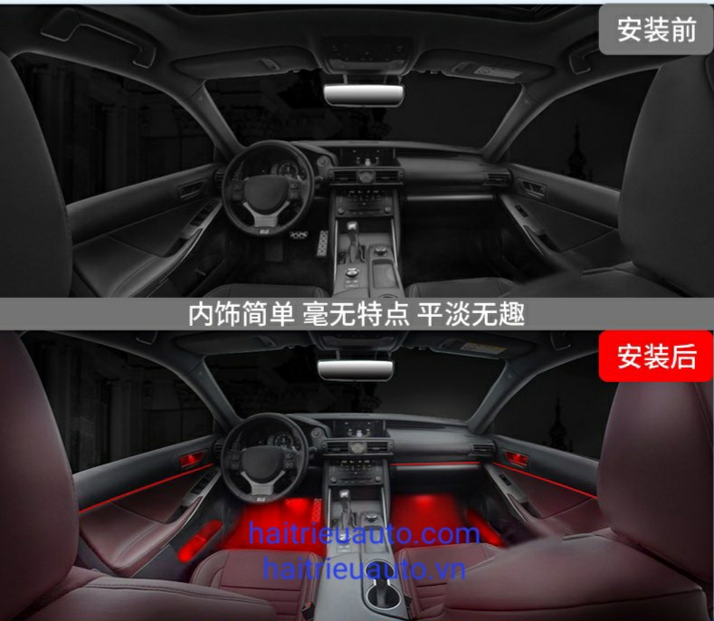led nội thất cho xe Lexus IS 6 Image