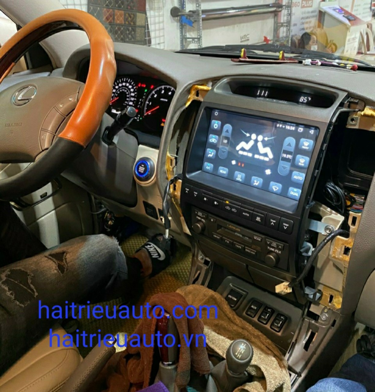 màn hình android xe lexus GX470 5 Image