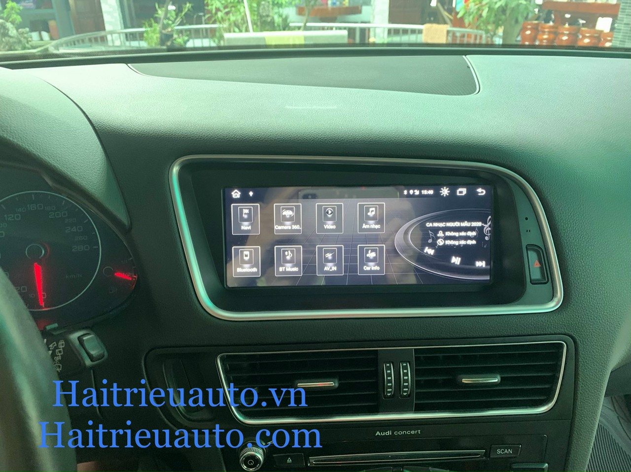 màn hình android xe audi Q5 3 Image