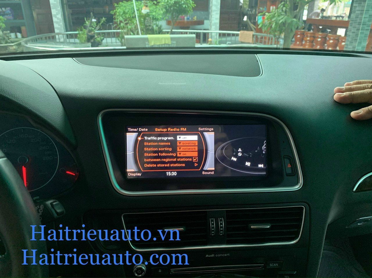 màn hình android xe audi Q5 4 Image